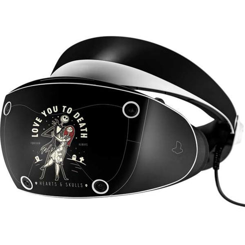 Disney The Nightmare Before Christmas Love You To Death PlayStation VR2 Skin