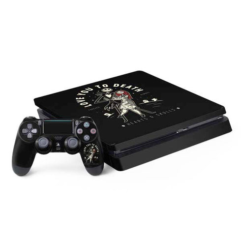 Disney The Nightmare Before Christmas Love You To Death PS4 Slim Bundle Skin