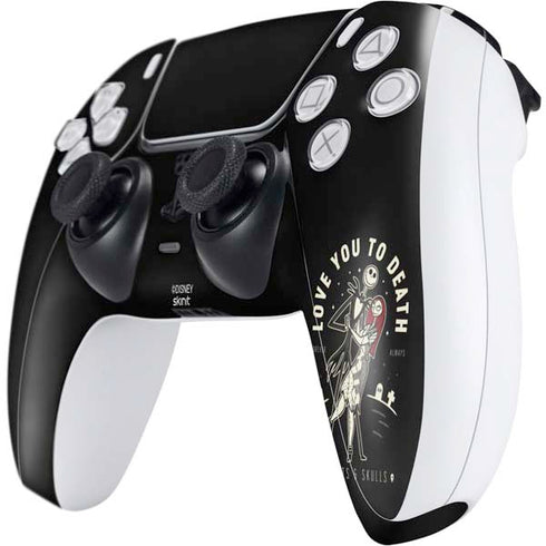 Disney The Nightmare Before Christmas Love You To Death PS5 Controller Skin