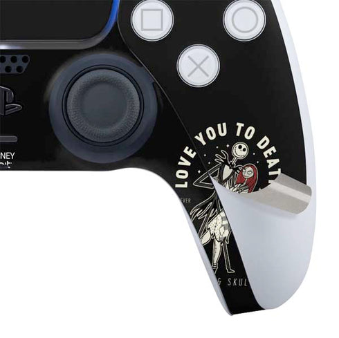 Disney The Nightmare Before Christmas Love You To Death PS5 Controller Skin