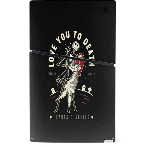 Disney The Nightmare Before Christmas Love You To Death PS5 Slim Digital Edition Bundle Skin