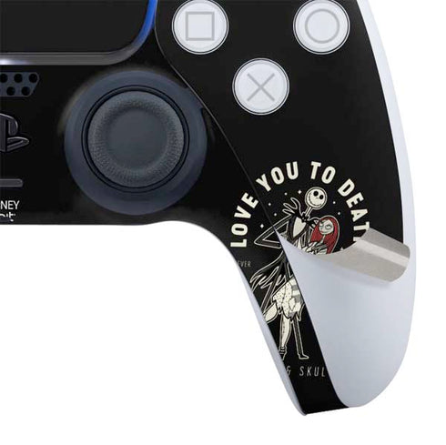 Disney The Nightmare Before Christmas Love You To Death PS5 Slim Digital Edition Bundle Skin