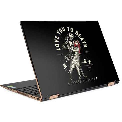 Disney The Nightmare Before Christmas Love You To Death HP Spectre Skin