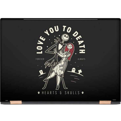 Disney The Nightmare Before Christmas Love You To Death HP Spectre Skin