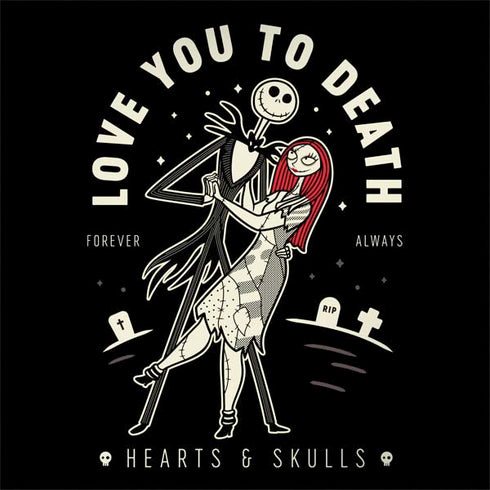 Disney The Nightmare Before Christmas Love You To Death HP Spectre Skin
