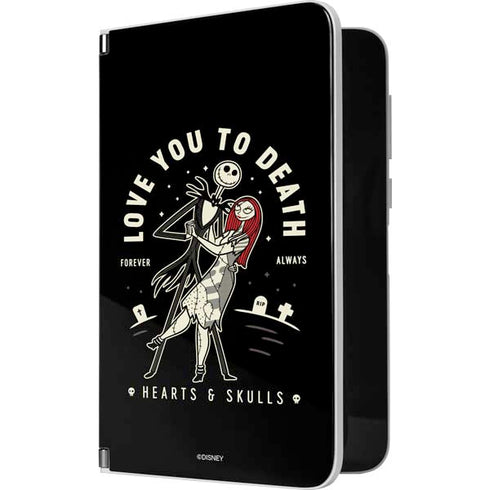 Disney The Nightmare Before Christmas Love You To Death Surface Duo Skin