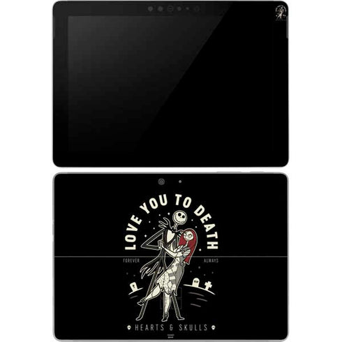 Disney The Nightmare Before Christmas Love You To Death Surface Go Skin