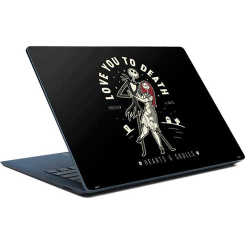 Disney The Nightmare Before Christmas Love You To Death Surface Laptop Skin