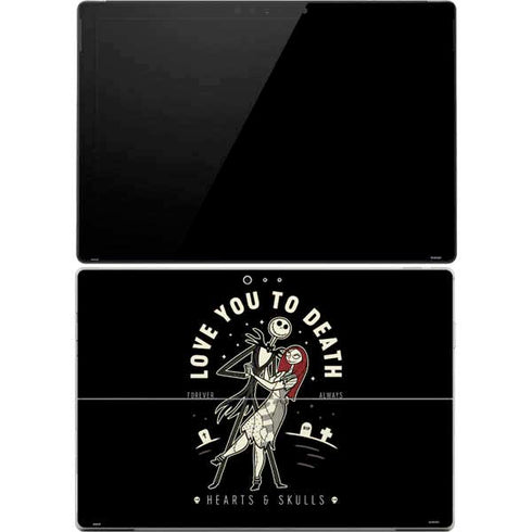 Disney The Nightmare Before Christmas Love You To Death Surface Pro 4 Skin