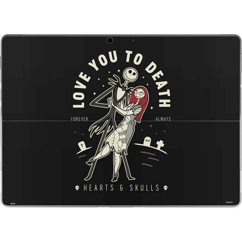 Disney The Nightmare Before Christmas Love You To Death Surface Pro 9 Skin