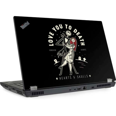 Disney The Nightmare Before Christmas Love You To Death Lenovo ThinkPad Skin