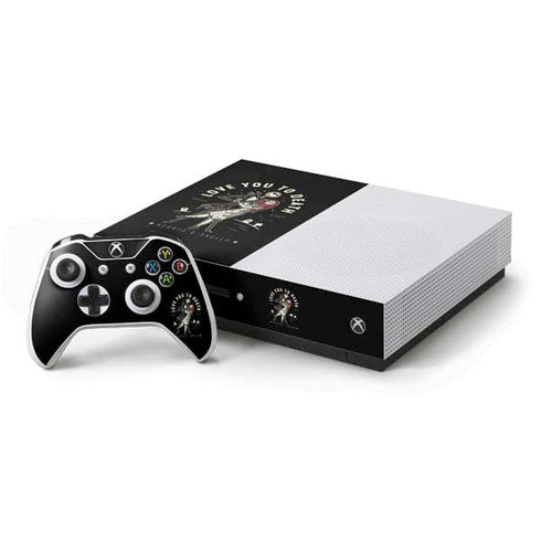 Disney The Nightmare Before Christmas Love You To Death Xbox One S Console and Controller Bundle Skin
