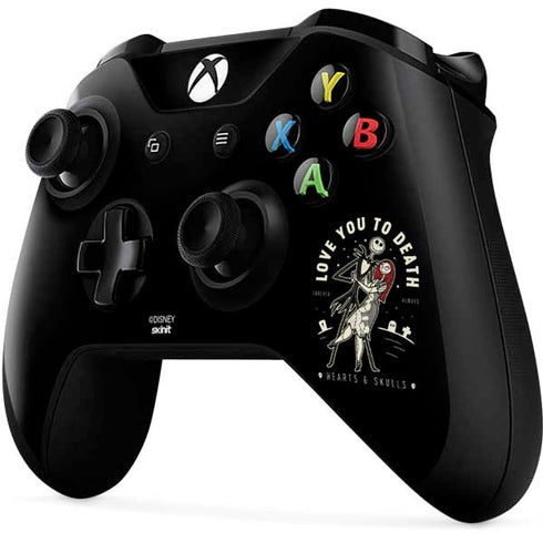 Disney The Nightmare Before Christmas Love You To Death Xbox One X Controller Skin