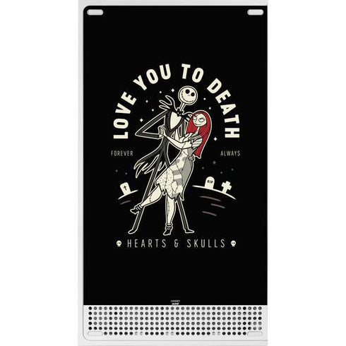 Disney The Nightmare Before Christmas Love You To Death Xbox Series S Console Skin