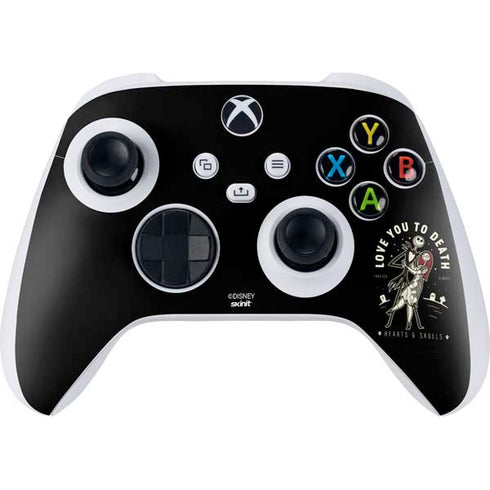 Disney The Nightmare Before Christmas Love You To Death Xbox Series S Controller Skin