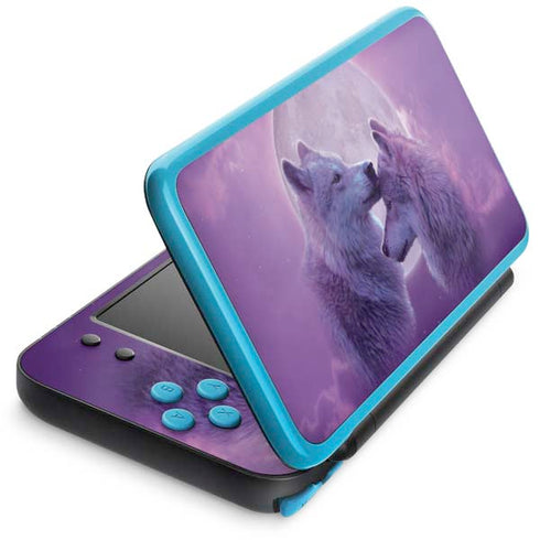 Vincent Hie Loving Wolves Nintendo 2DS XL (2017) Skin