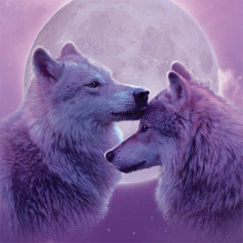 Vincent Hie Loving Wolves Nintendo 2DS XL (2017) Skin