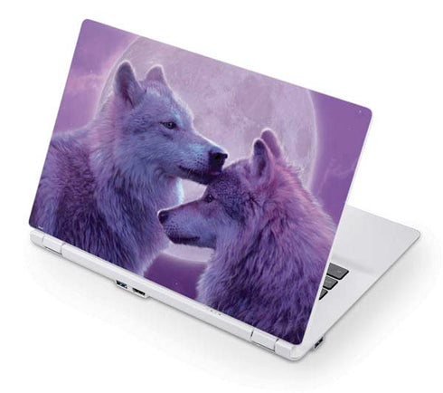Vincent Hie Loving Wolves Acer Chromebook Skin
