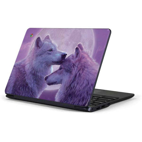 Vincent Hie Loving Wolves Samsung Chromebook Skin