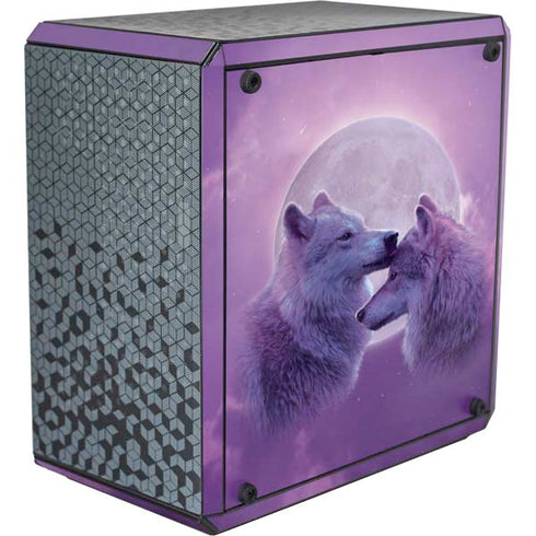 Vincent Hie Loving Wolves Cooler Master MasterBox Q300L Mini Tower Skin
