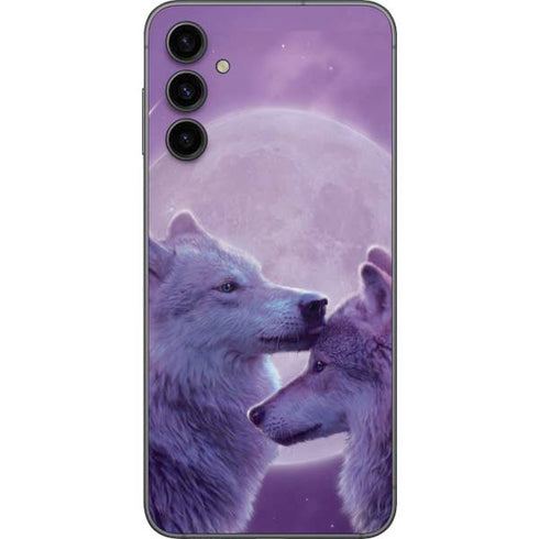 Vincent Hie Loving Wolves Galaxy A14 5G Skin