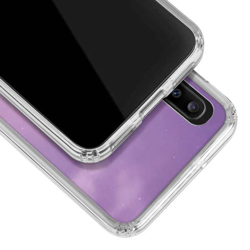 Vincent Hie Loving Wolves Galaxy A20 Clear Case