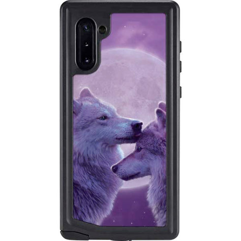 Vincent Hie Loving Wolves Galaxy Note 10 Waterproof Case