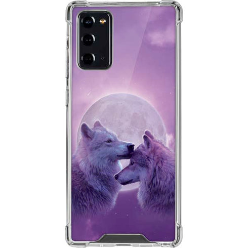 Vincent Hie Loving Wolves Galaxy Note20 5G Clear Case