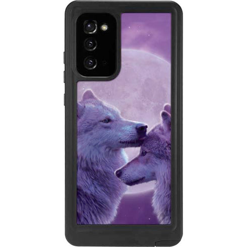 Vincent Hie Loving Wolves Galaxy Note20 5G Waterproof Case
