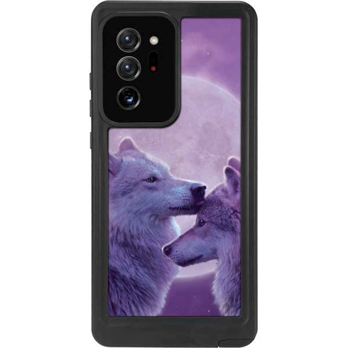 Vincent Hie Loving Wolves Galaxy Note20 Ultra 5G Waterproof Case