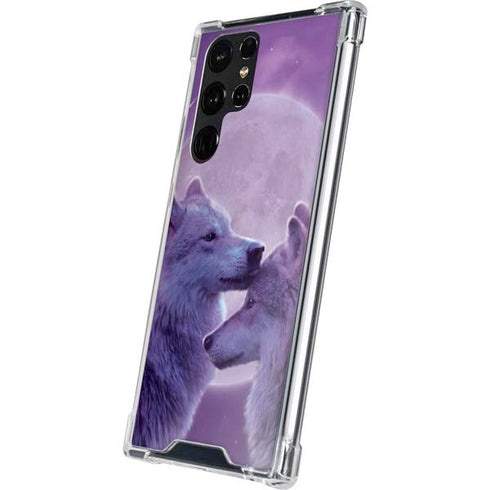 Vincent Hie Loving Wolves Galaxy S22 Ultra Clear Case