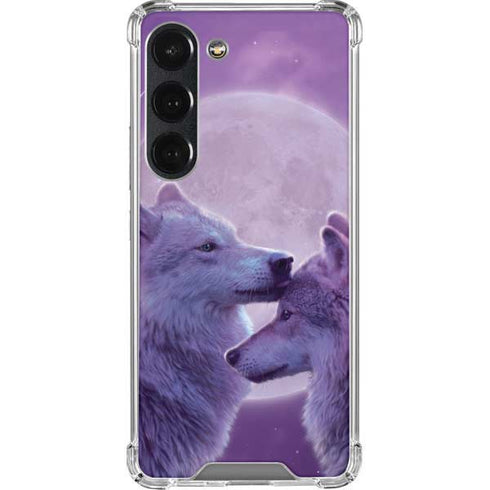 Vincent Hie Loving Wolves Galaxy S23 Clear Case