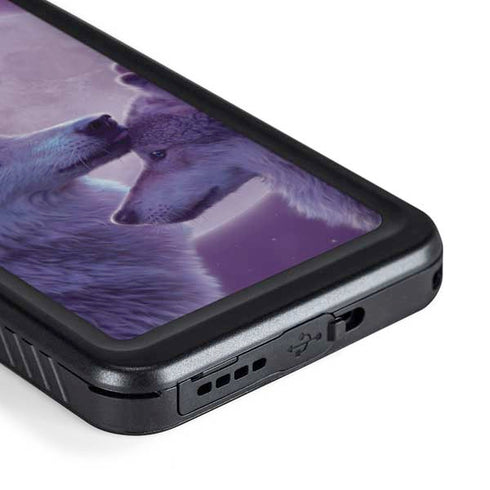 Vincent Hie Loving Wolves Galaxy S23 Waterproof Case