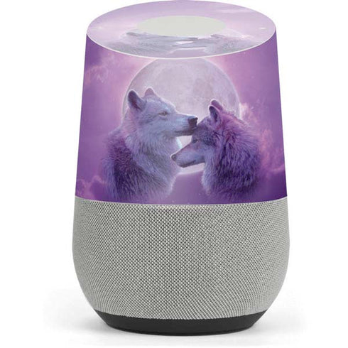 Vincent Hie Loving Wolves Google Home Skin