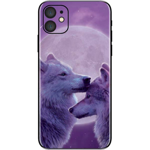 Vincent Hie Loving Wolves iPhone 11 Skin