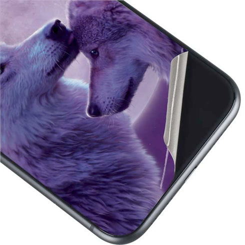 Vincent Hie Loving Wolves iPhone 11 Skin