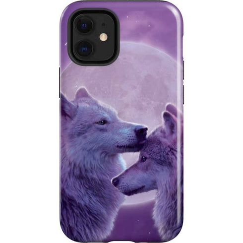 Vincent Hie Loving Wolves iPhone 12 Mini Impact Case