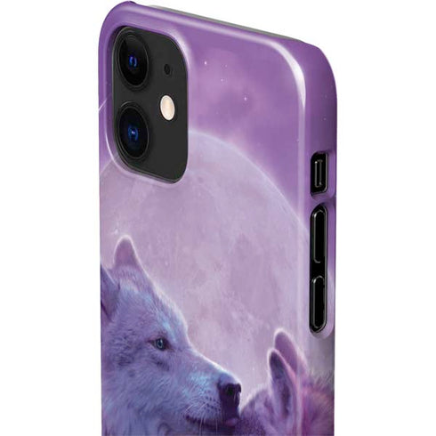 Vincent Hie Loving Wolves iPhone 12 Mini Lite Case