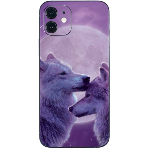 Vincent Hie Loving Wolves iPhone 12 Mini Skin