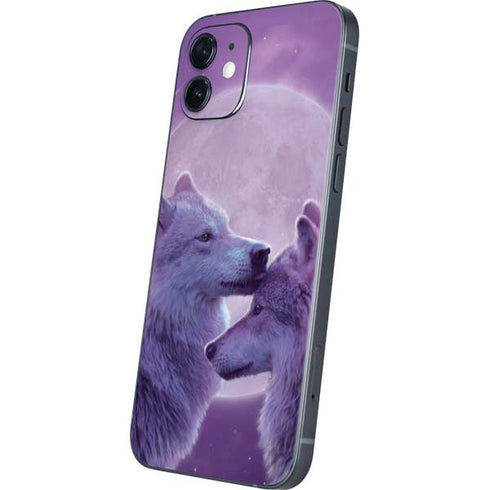 Vincent Hie Loving Wolves iPhone 12 Mini Skin