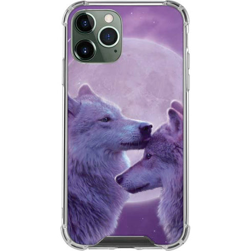 Vincent Hie Loving Wolves iPhone 12 Pro Max Clear Case