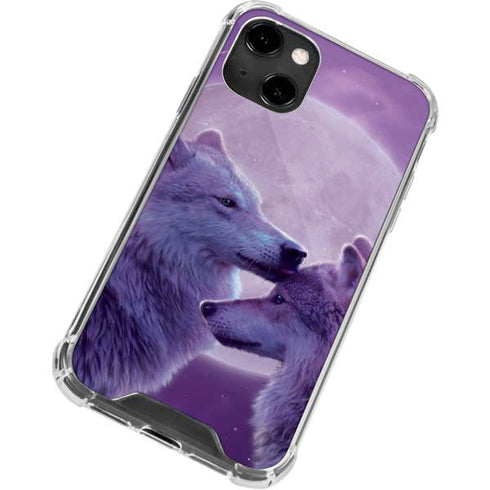 Vincent Hie Loving Wolves iPhone 13 Clear Case