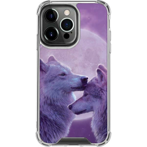 Vincent Hie Loving Wolves iPhone 13 Pro Clear Case