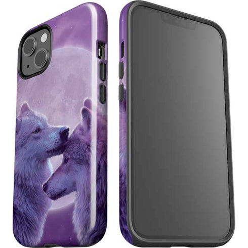 Loving Wolves by Vincent Hie iPhone 15 Impact Case