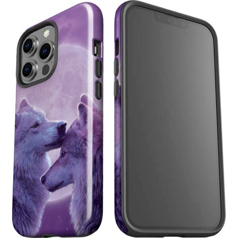 Loving Wolves by Vincent Hie iPhone 15 Pro Impact Case