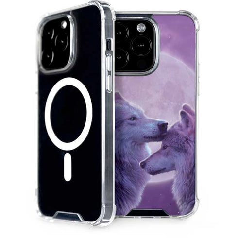 Vincent Hie Loving Wolves iPhone 14 Pro MagSafe Case