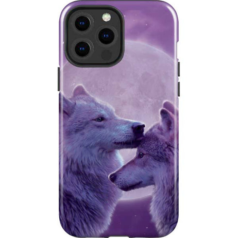 Loving Wolves by Vincent Hie iPhone 15 Pro Max Impact Case