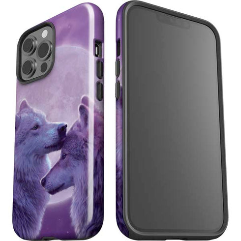 Loving Wolves by Vincent Hie iPhone 15 Pro Max Impact Case