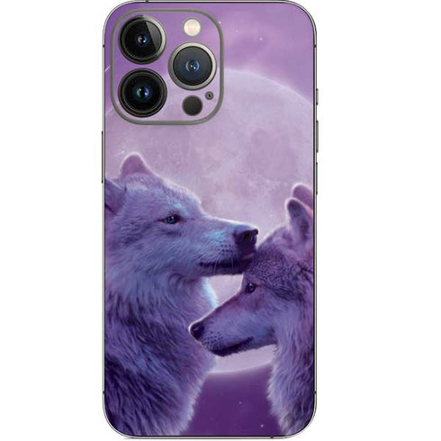 Vincent Hie Loving Wolves iPhone 14 Pro Skin