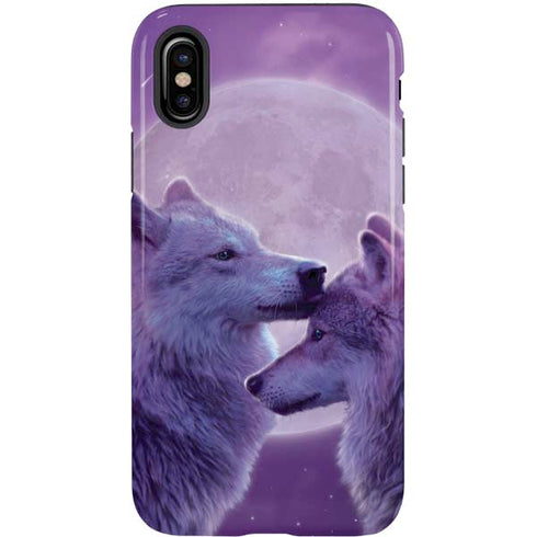 Vincent Hie Loving Wolves iPhone X Pro Case